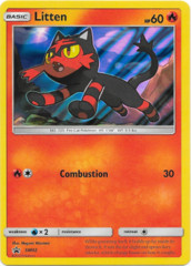 Litten SM02 Wave Holo Promo - Alola Collection Sun Exclusive